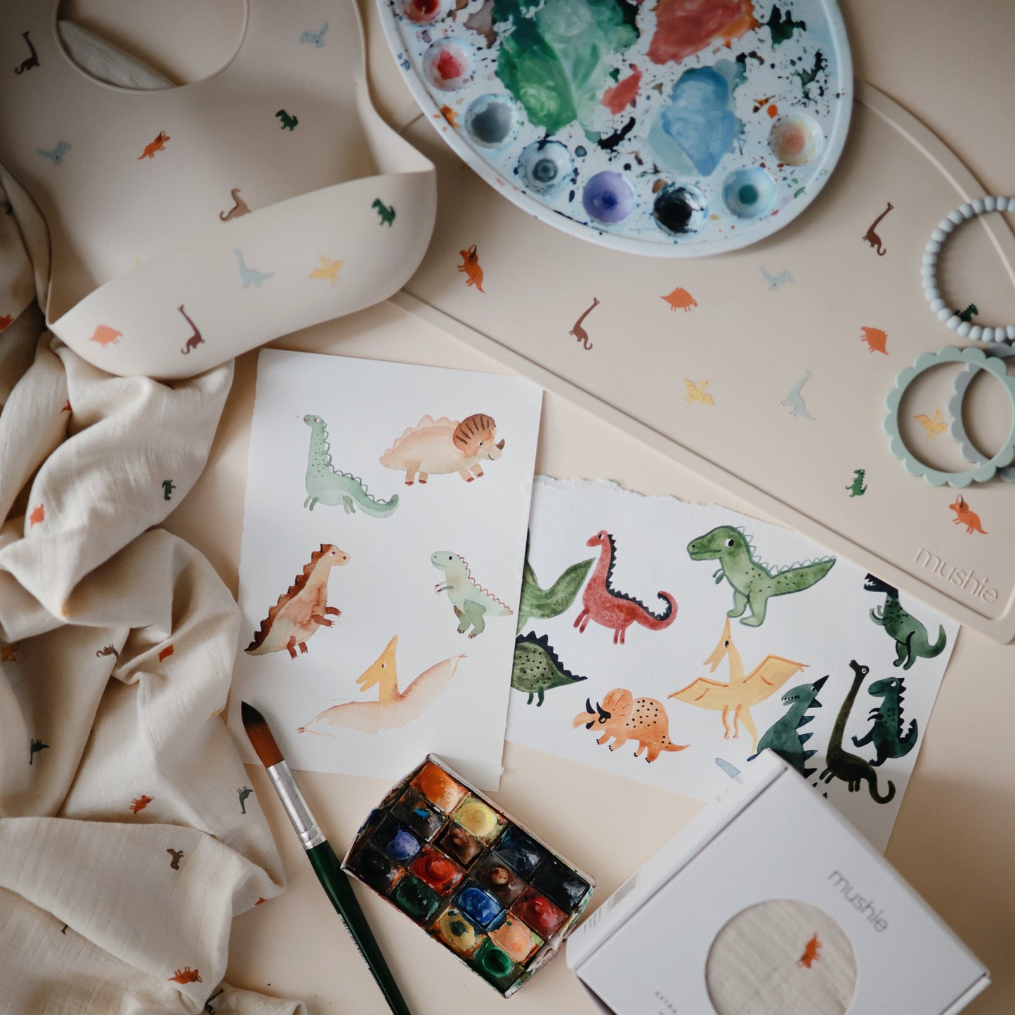 Silicone Placemat - Chickadees Wooden Toys