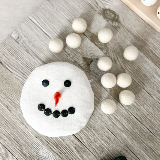 Felt Snowman Pouch