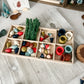 Winter Cheer Loose Parts Tray