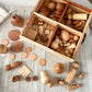 Natural Wooden Loose Parts Box