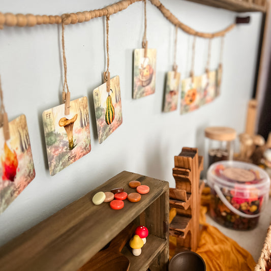 Autumn Alphabet Cards