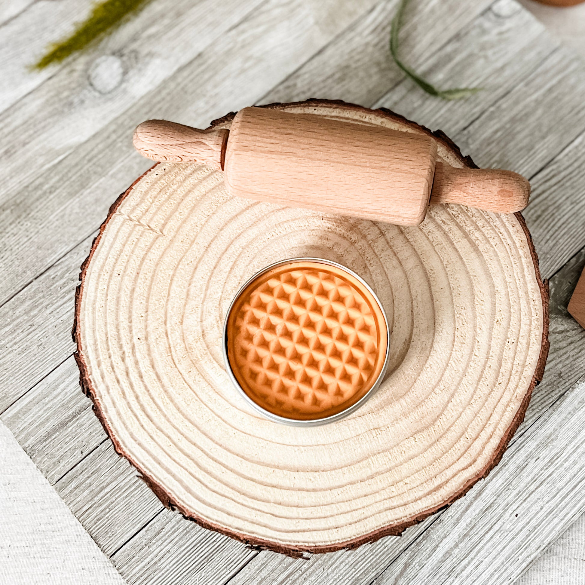 Orange Cream Scented - Mandarin Orange Play Dough - Chickadees Wooden Toys