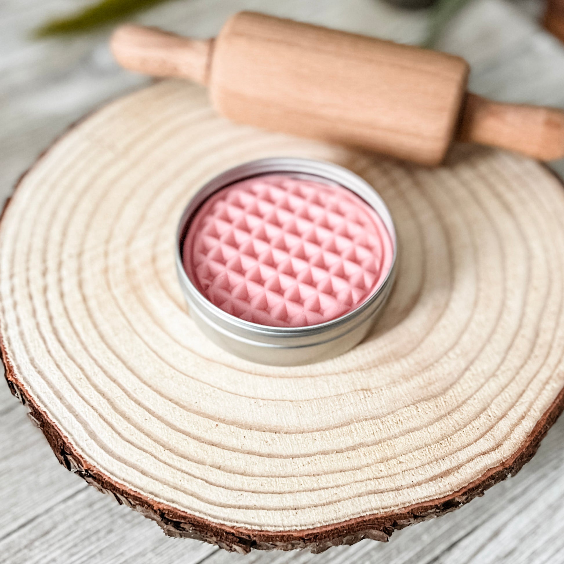 Berry Sweet Scented - Berry Pink Play Dough - Chickadees Wooden Toys