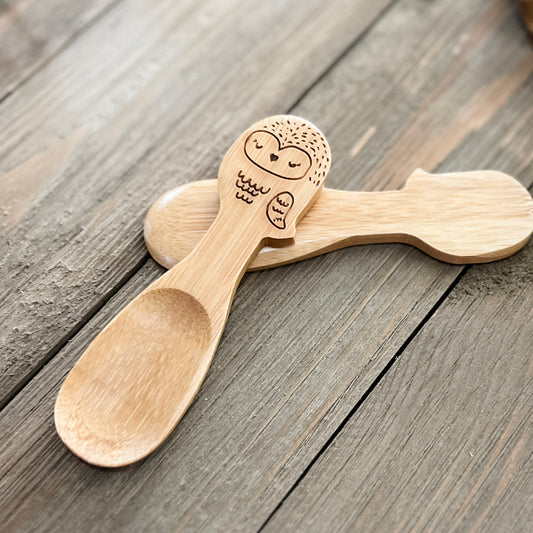 Bamboo Owl Spoon
