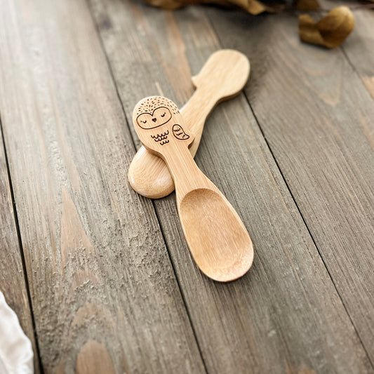 Bamboo Owl Spoon