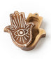 Drishti Hamsa Evil Eye Swivel Lid Box - Handmade, Fair Trade