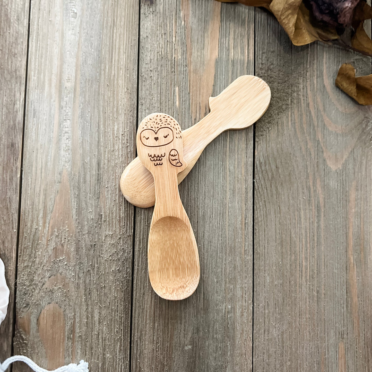 Bamboo Owl Spoon