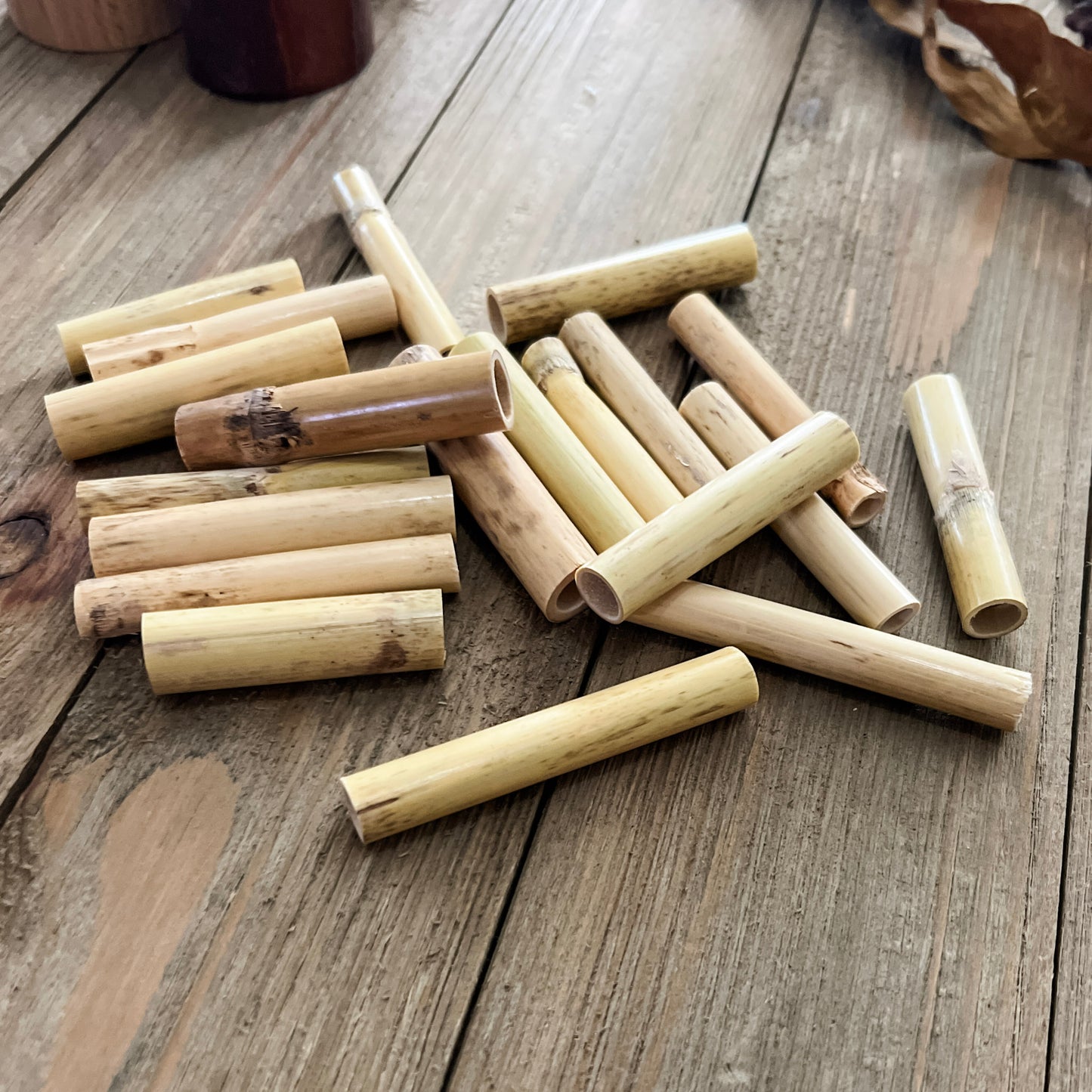 Natural River Cane Loose Parts