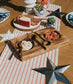 Wooden Serving Tray with Spoons - Fair Trade