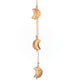Indukala Moon Trio Wind Chime - Rustic bell