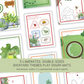 5 Double-sided BACKYARD Themed Play Dough Mats - Physical Product - Chickadees Wooden Toys