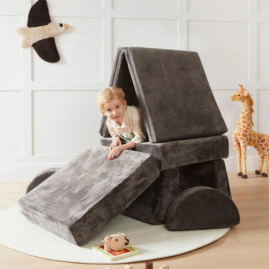 Tiny Land® Anyway Couch - Charcoal Gray