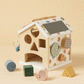 Tiny Land® Cottage Activity Cube - Morandi - Chickadees Wooden Toys