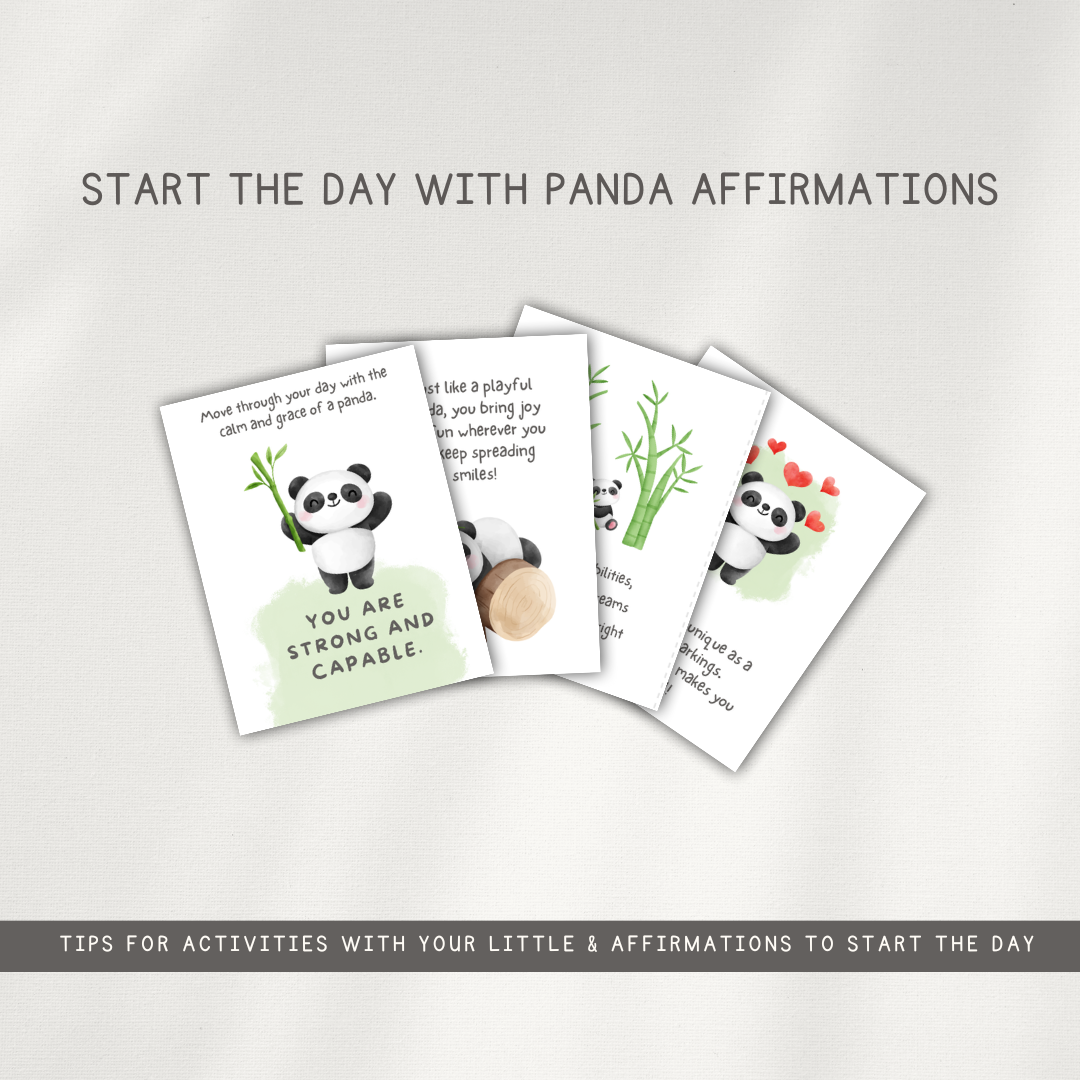 Panda Activity Pages - Printed Packet