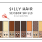 Silly Hair Scissor Skills - Preschool Activity Pages