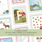 5 Double-sided On the Farm Play Dough Mats - Physical Product