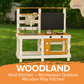 Avenlur Woodland Mud Kitchen – Montessori Outdoor Wooden Play Kitchen