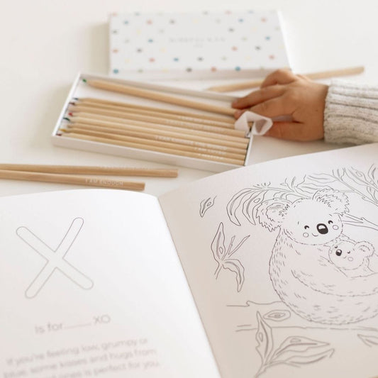 Mindful Coloring Pack - Chickadees Wooden Toys