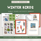 Winter Birds Activity Bundle - Chickadees Wooden Toys