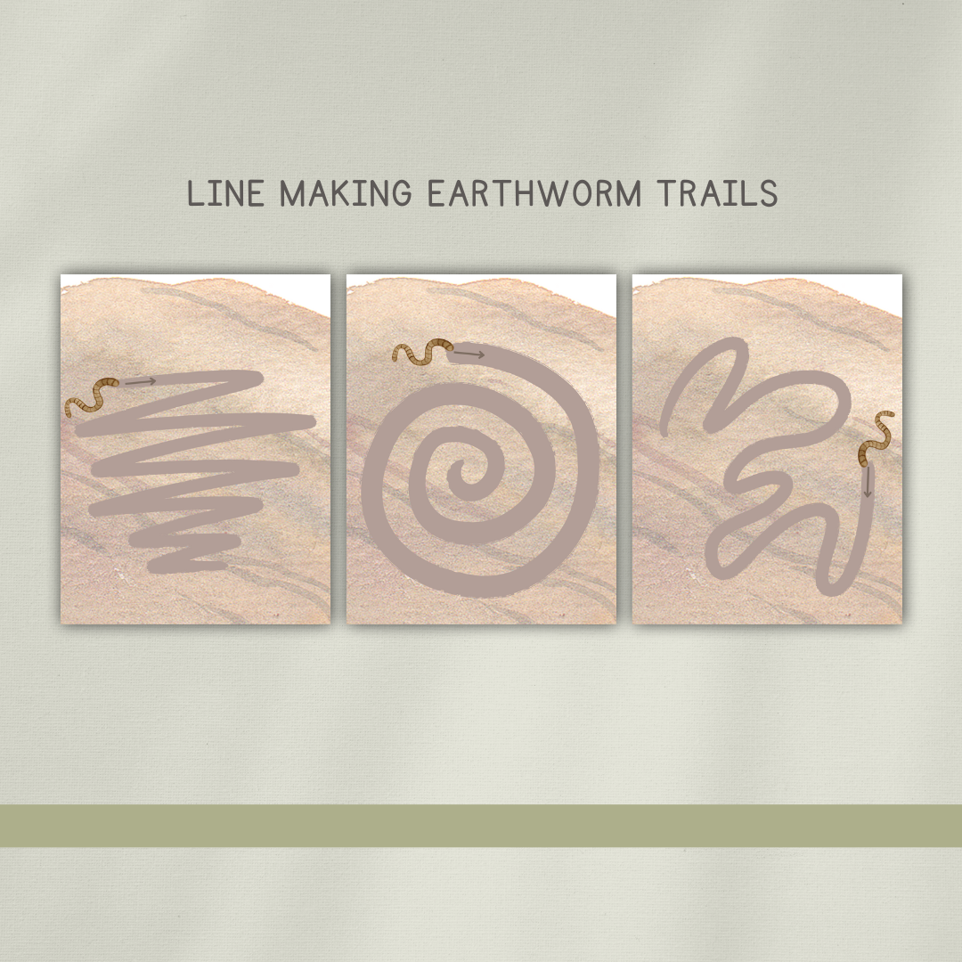 Earthworms Preschool Activity Pages - Chickadees Wooden Toys