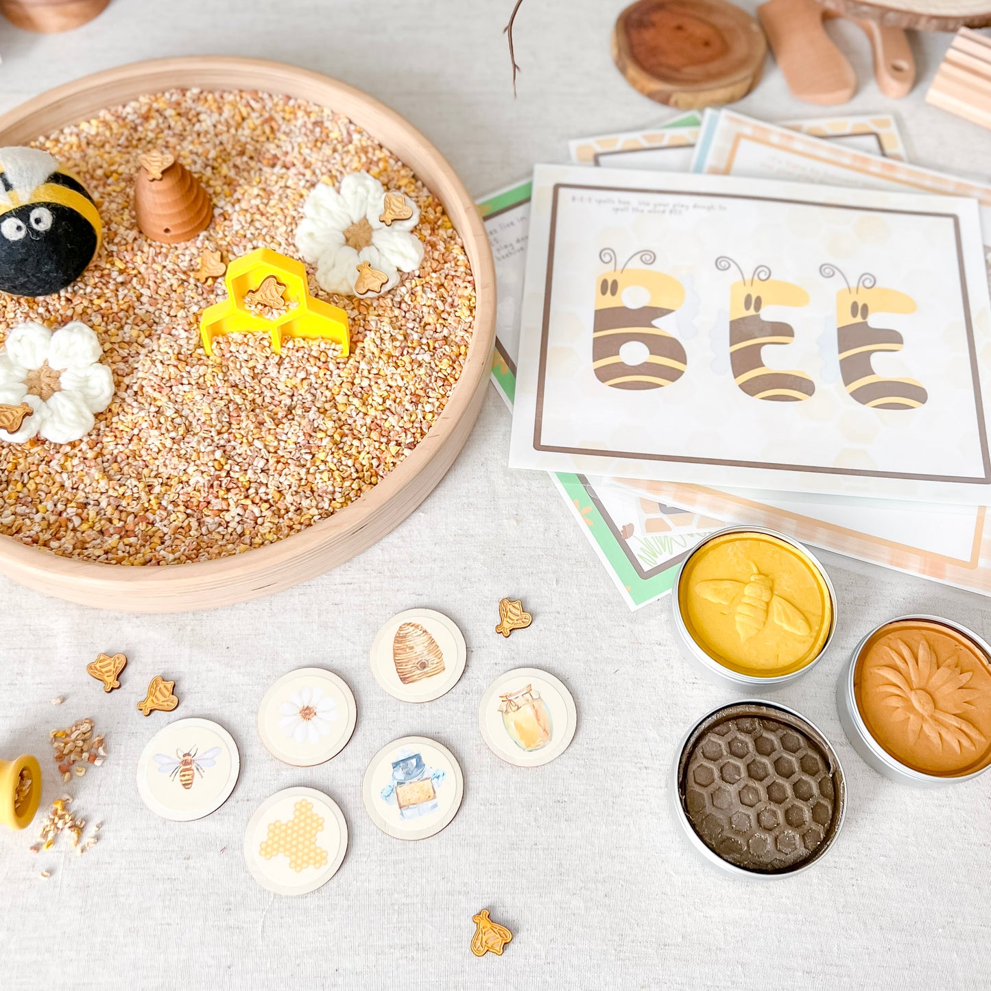 Mold and Play - Early Learning Subscription Box 2026 - Chickadees Wooden Toys