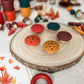 Autumn Wooden Large Mushrooms