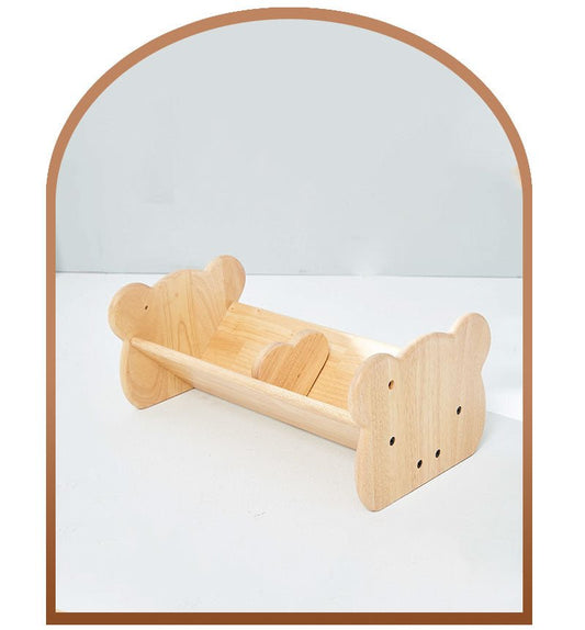 Mesasilla Toddler Book Caddy with Detachable Divider - Innovative Storage Solution