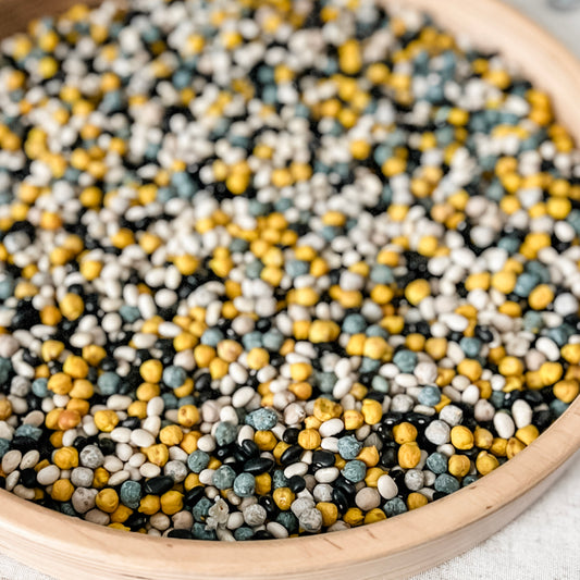 Full Moon Sensory Bin Filler - Chickadees Wooden Toys