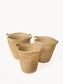 Kata Basket with Slit Handle - Chickadees Wooden Toys