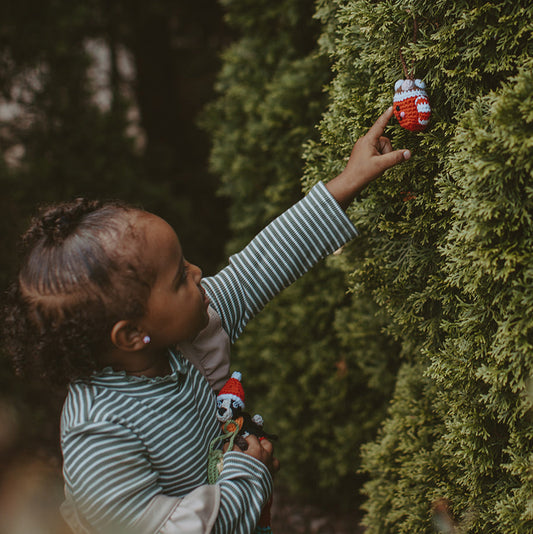Hot Chocolate Holiday Ornament - Chickadees Wooden Toys