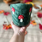 Wool Felt Mushroom Basket