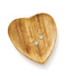 Alaya Heart Wooden Serving Dish, Catch All Tray - handcrafted