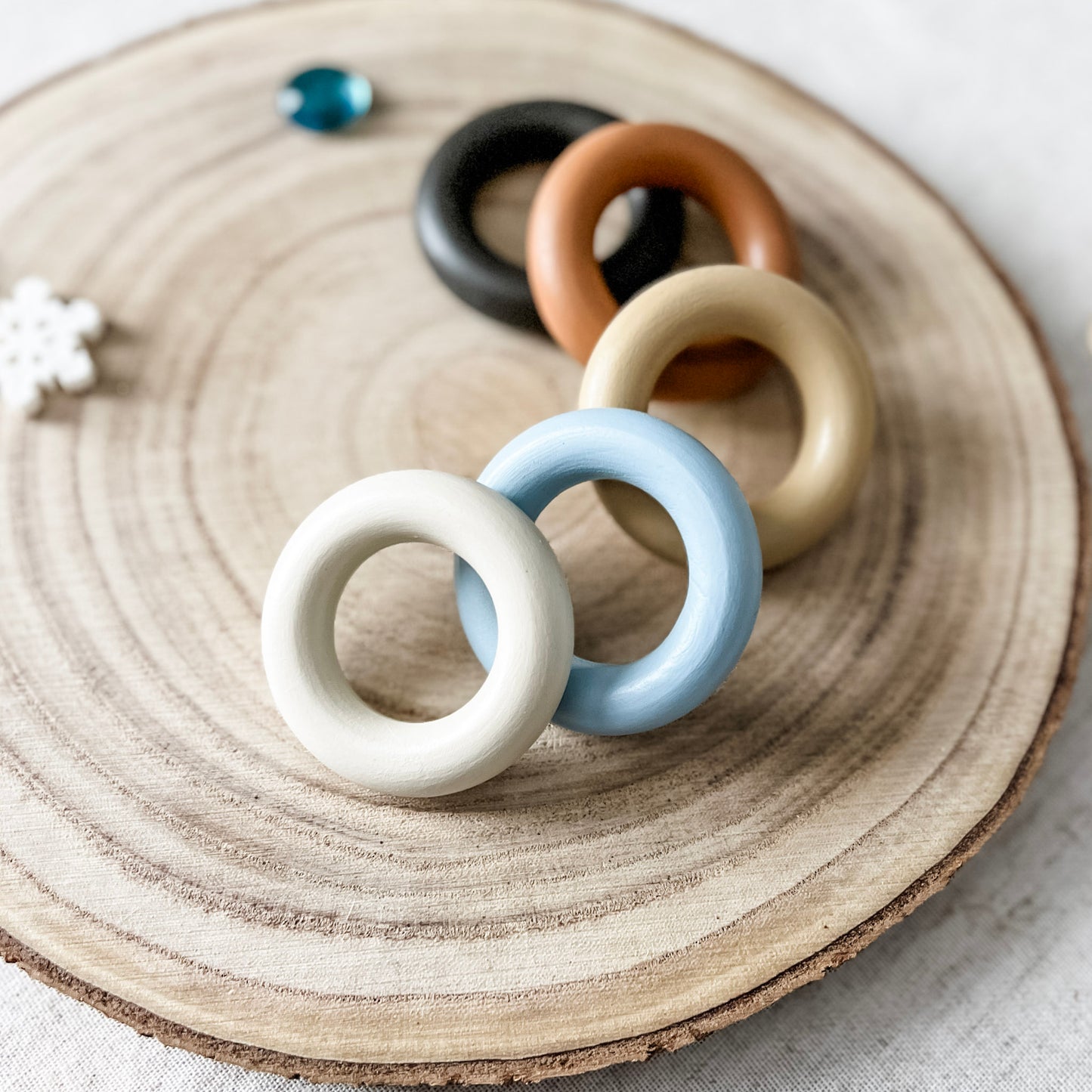 Winter Wooden Rings