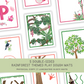 5 Double-sided Rainforest Play Dough Mats - Physical Product