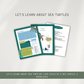 Sea Turtles - Activity Bundle for ages 3-8 - Digital Download