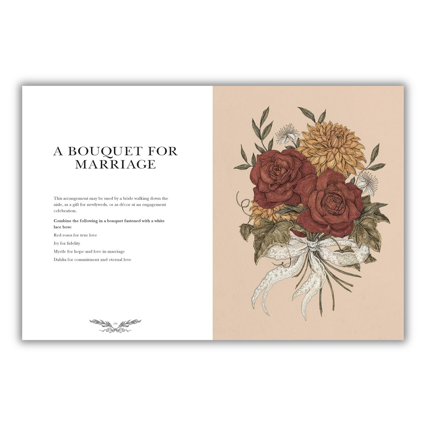 Floriography: An Illustrated Guide to the Victorian Language of Flowers (Spiral Bound) - Chickadees Wooden Toys