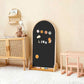 Tiny Land® Double-Sided Arched Magnet Chalkboard - Chickadees Wooden Toys