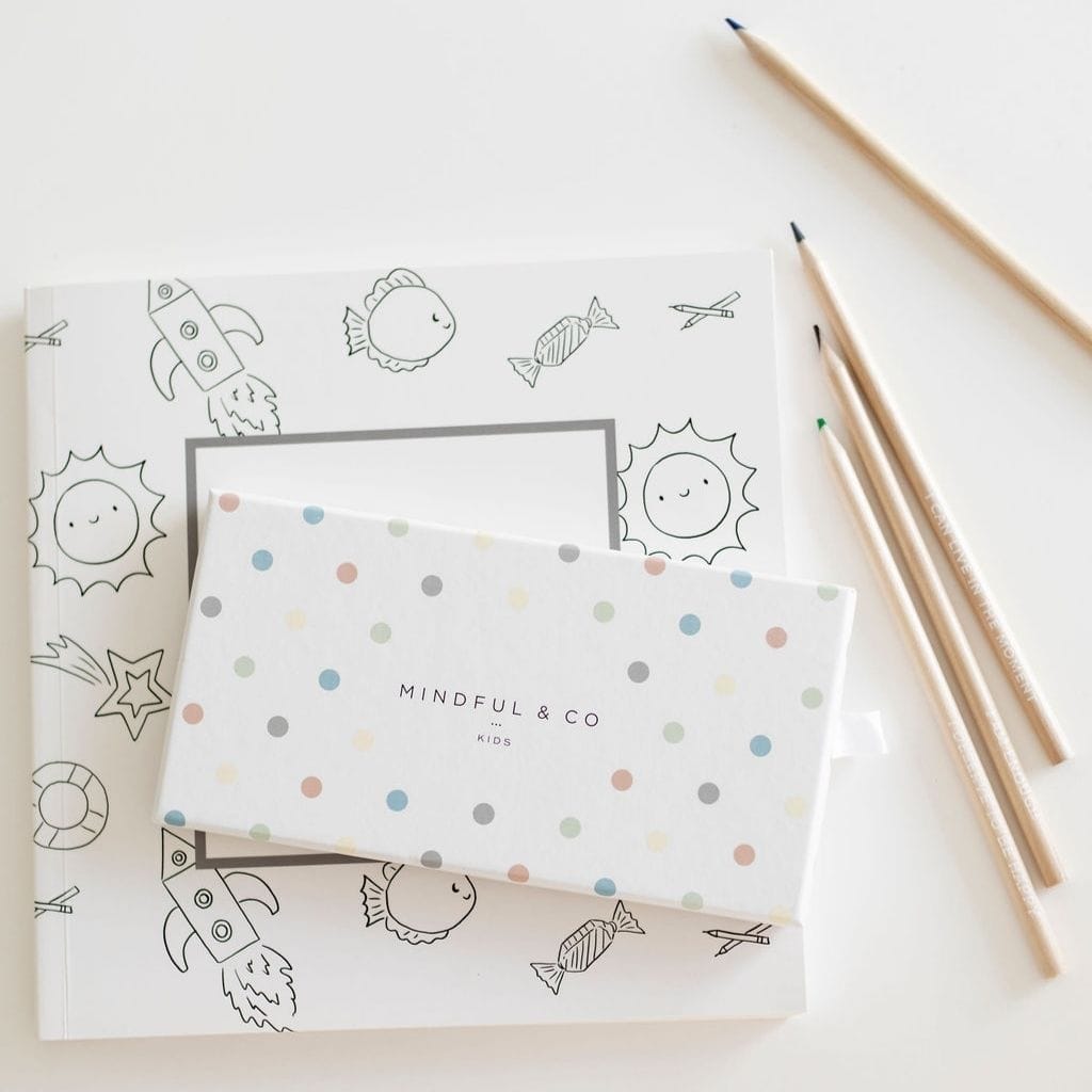 Mindful Coloring Pack - Chickadees Wooden Toys