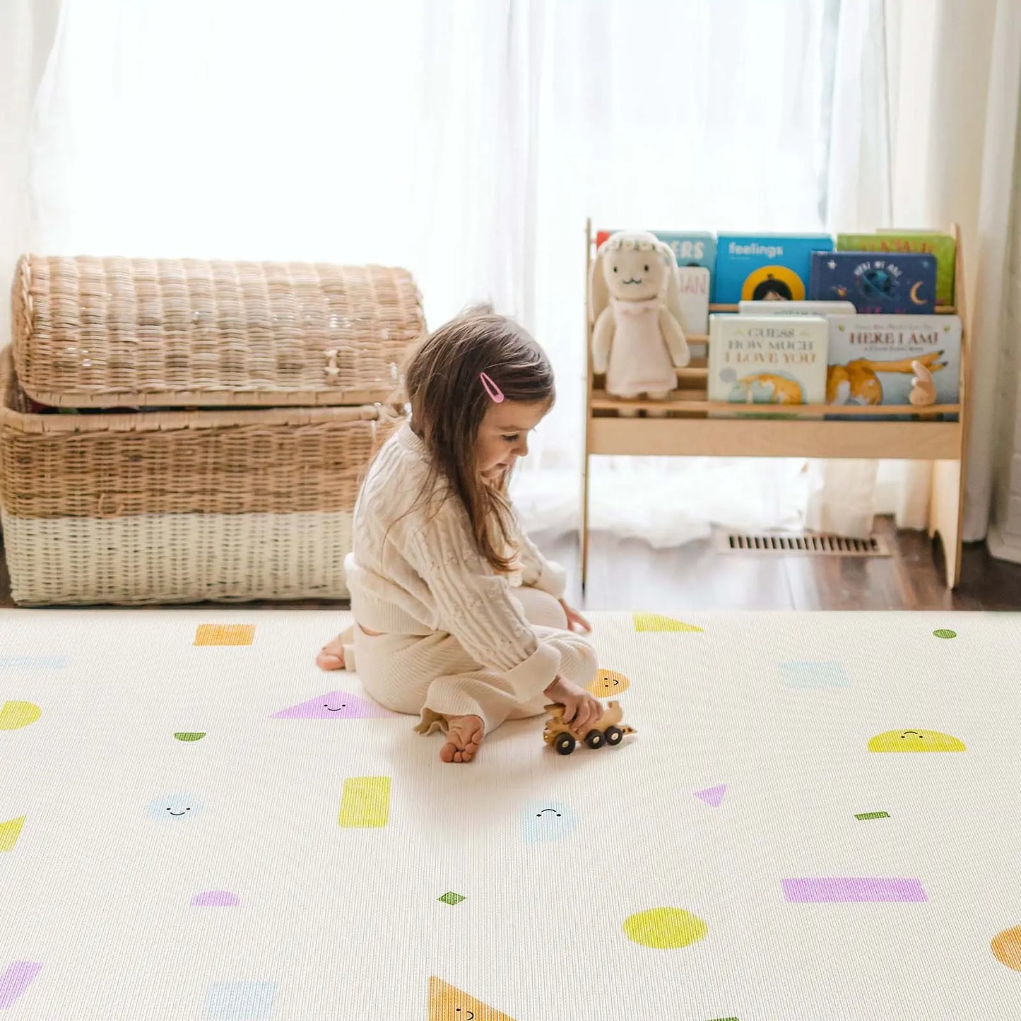 Tiny Land® Double-Sided Baby Playmat Smiley Quest