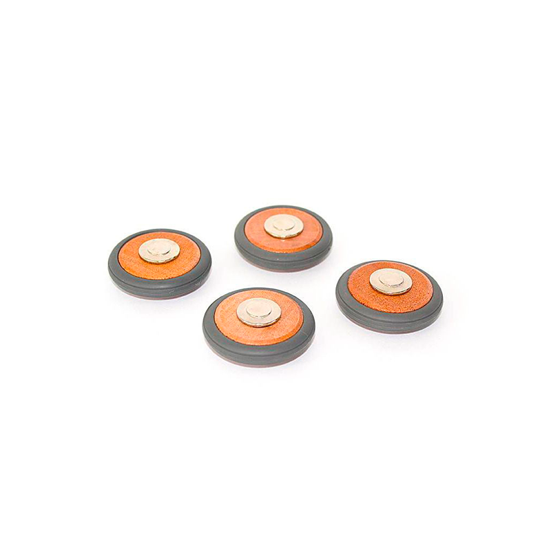 Magnetic Wooden Wheels <br>Magnetic Wooden Blocks <br>4 pieces