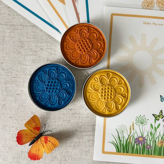 Butterfly Garden Play Dough Trio