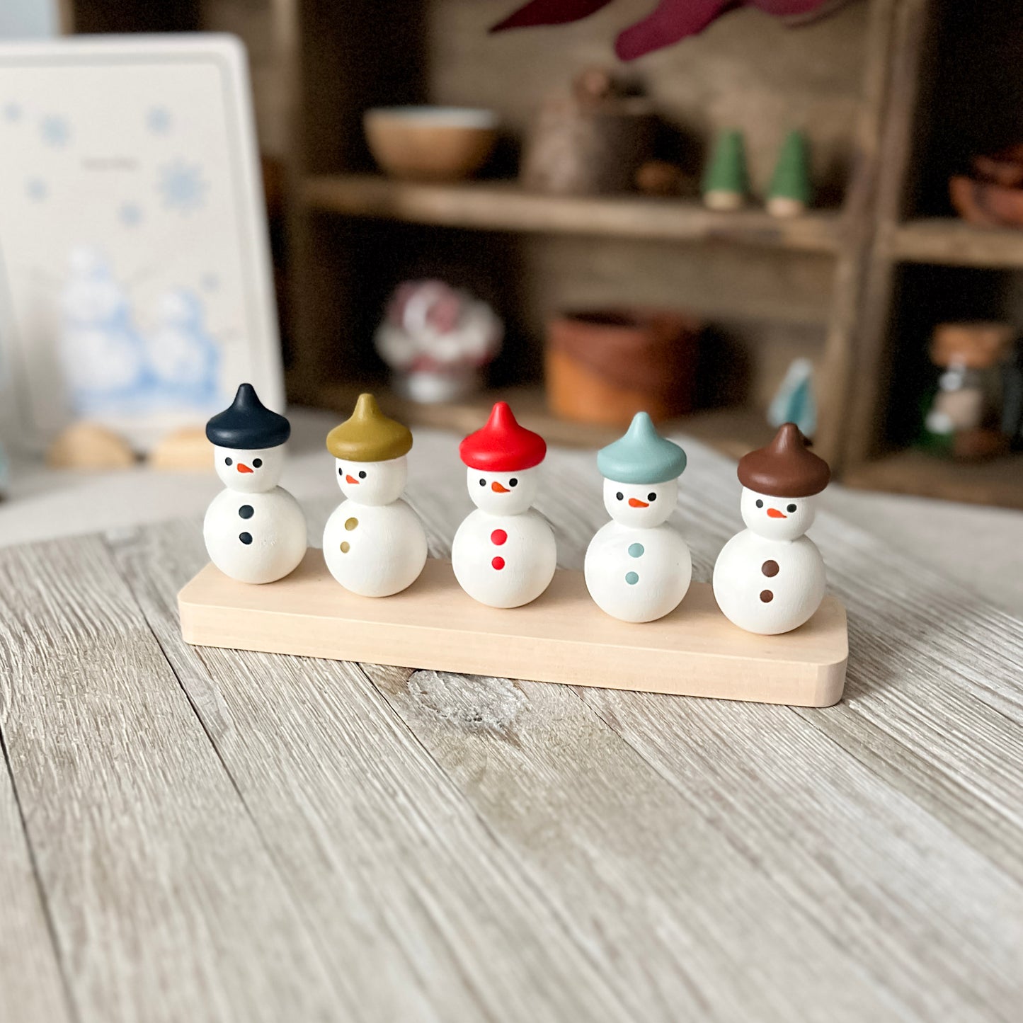 Winter Cheer Snowmen Friends