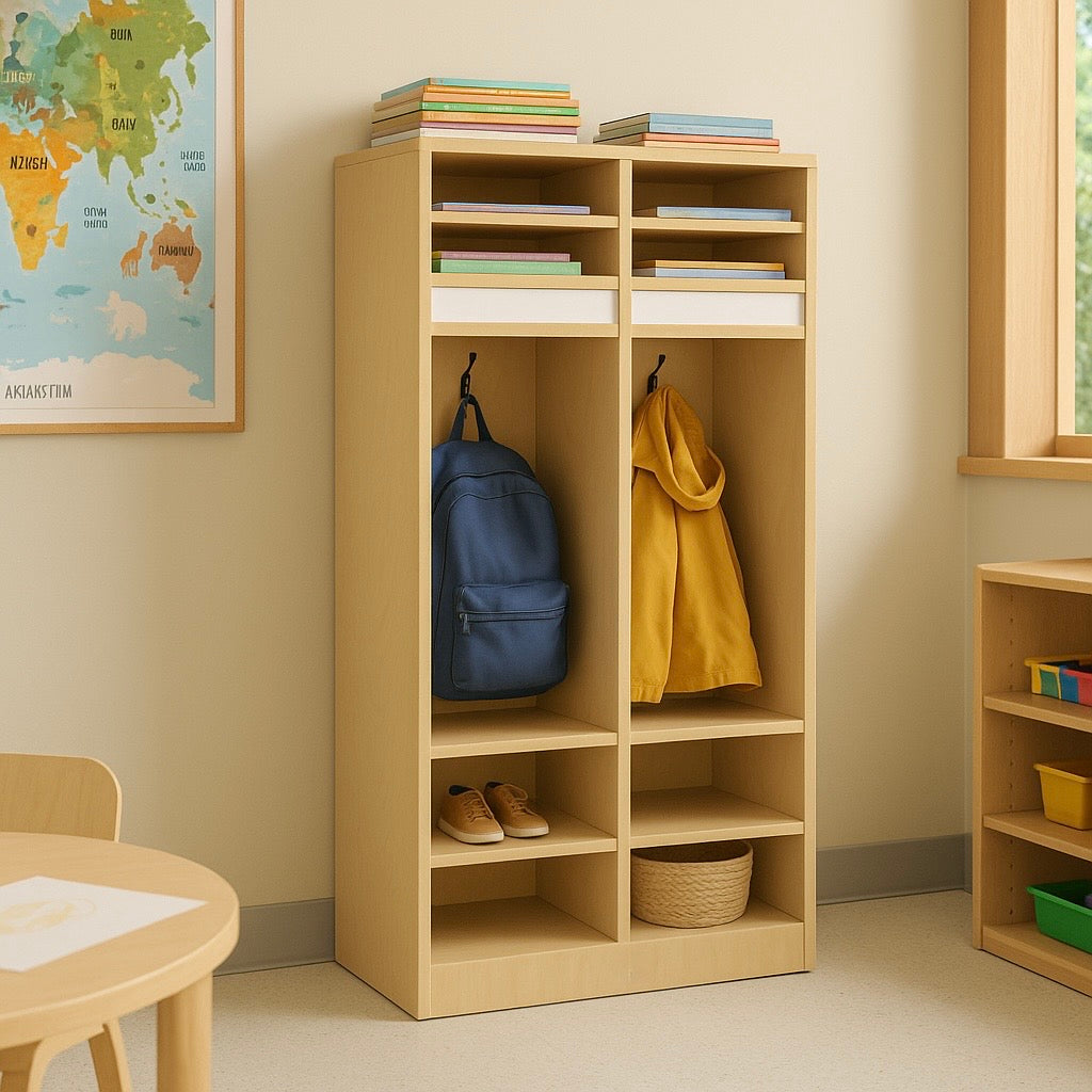 Preschool Cubbies | Double