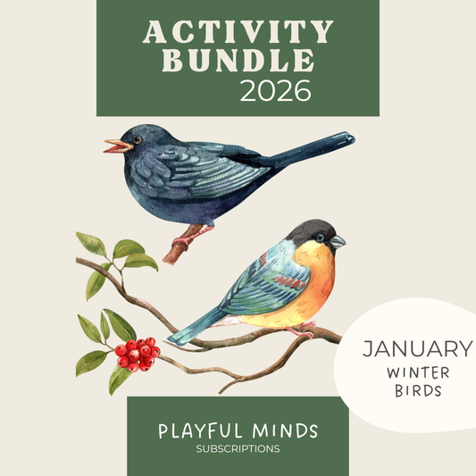 Printed Activity Pages - Early Learning Subscription 2026