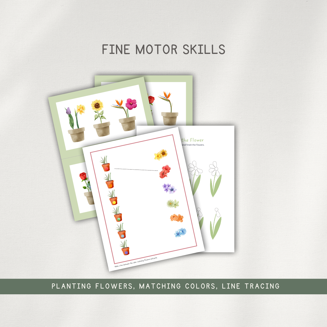 Gardening Activity Pages - Printed Packet