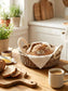 Savar Round Bread Basket - Chickadees Wooden Toys