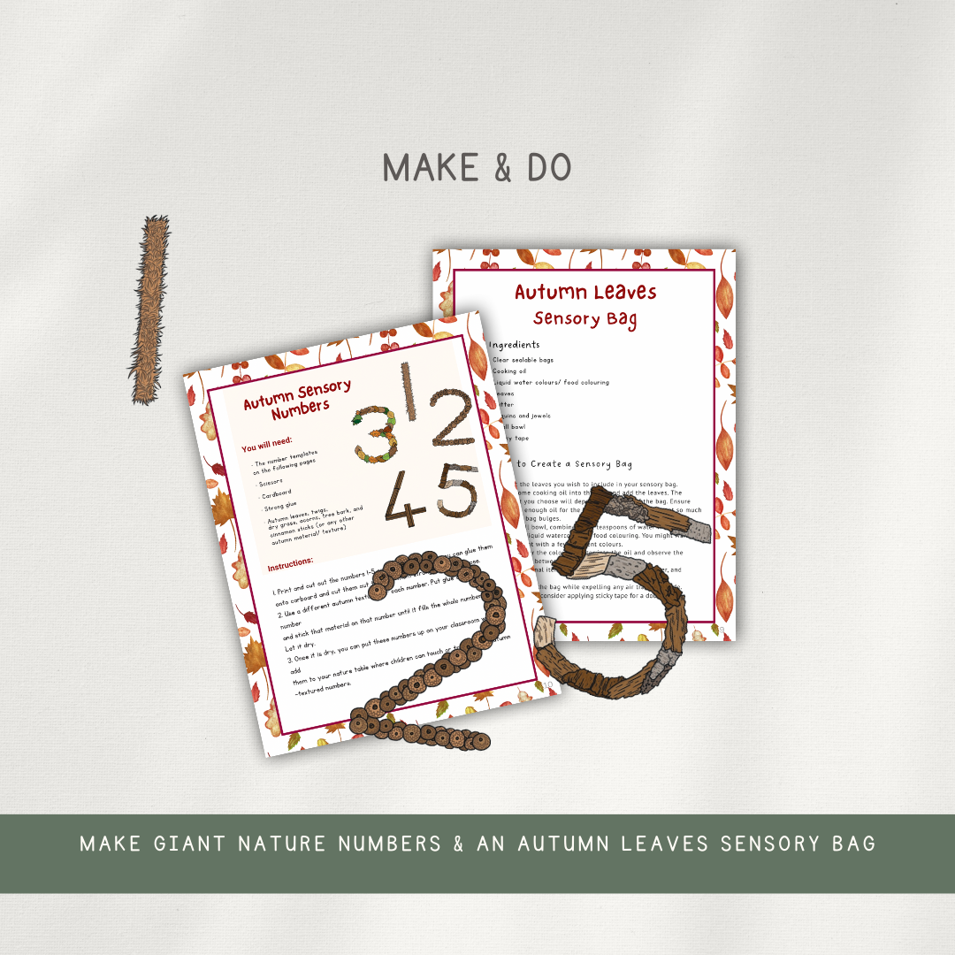 Trees Activity Pages - Printed Packet