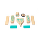 Magbot <br>Magnetic Wooden Blocks <br>Future Collection, 9 pieces