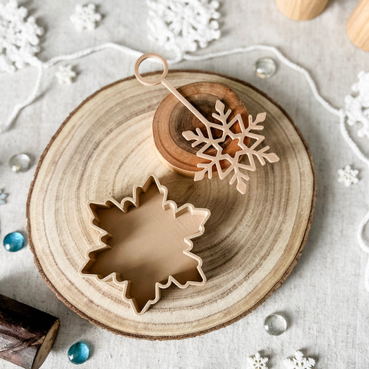 Snowflake Eco Mould - Chickadees Wooden Toys