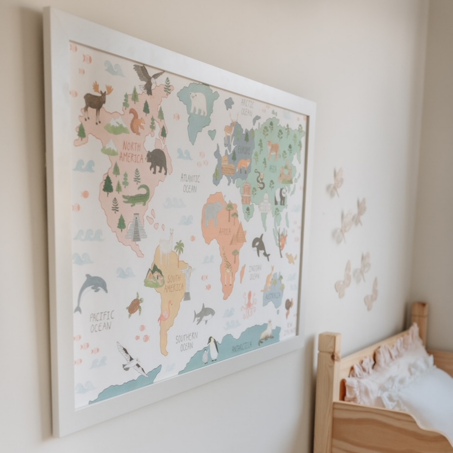 World Map Print